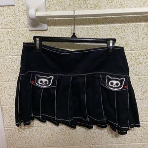 Tripp x Skelanimals Kit the Cat pleated skirt